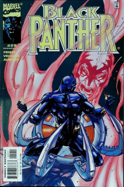 Couverture de BLACK PANTHER (1998) #29 - par Sal Velluto - lecubeacomics.com