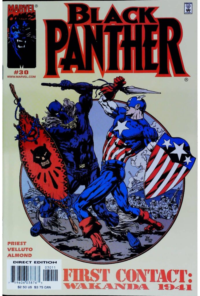 Black Panther #30, vue de l'exemplaire