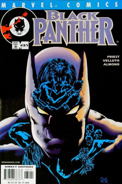 Couverture de BLACK PANTHER (1998) #31 - par Sal Velluto - lecubeacomics.com
