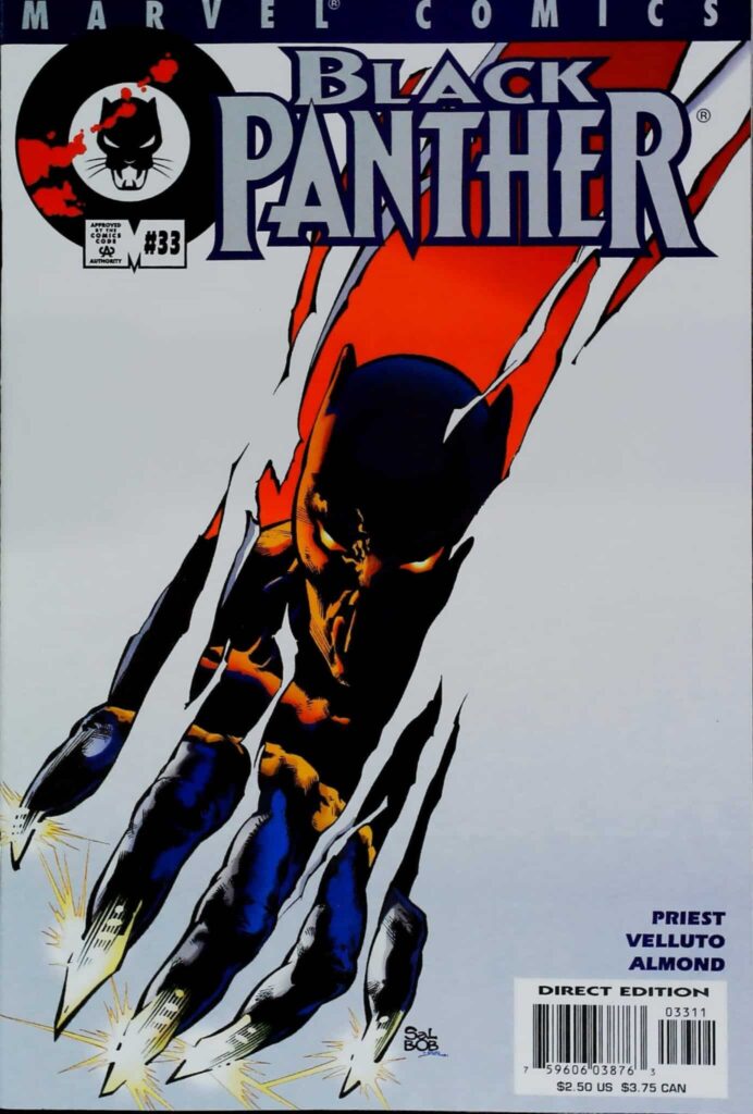 Black Panther #33, vue de l'exemplaire
