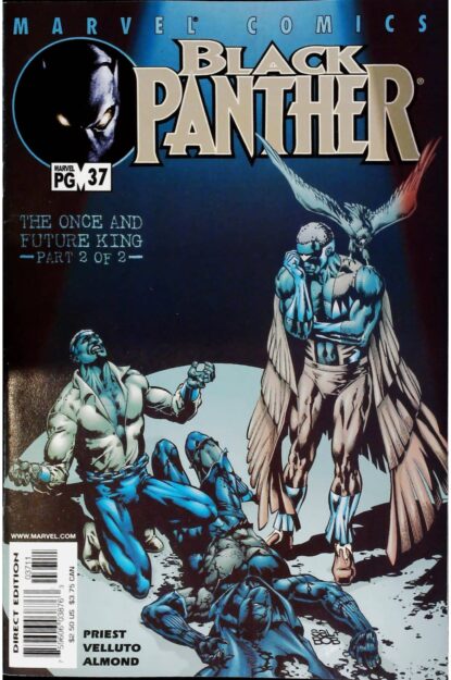 Couverture de BLACK PANTHER (1998) #37 - par Sal Velluto - lecubeacomics.com