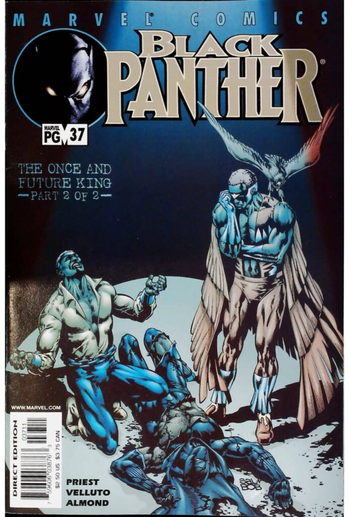 Black Panther #37, vue de l'exemplaire