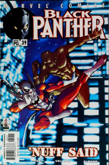 Couverture de BLACK PANTHER (1998) #39 - par Steve Uy - lecubeacomics.com