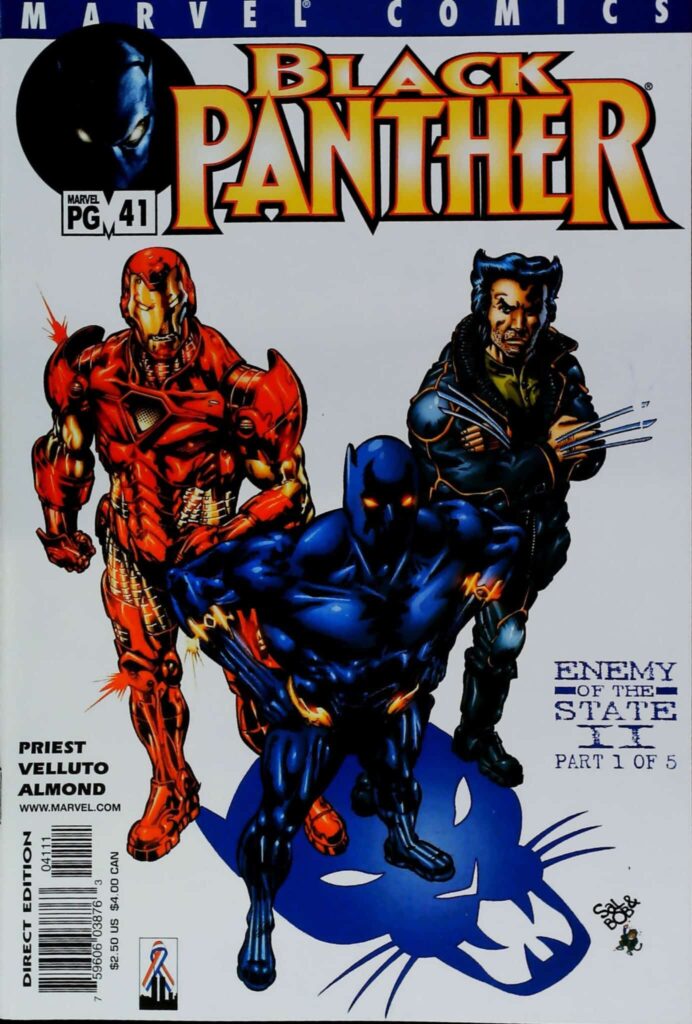 Black Panther #41, vue de l'exemplaire