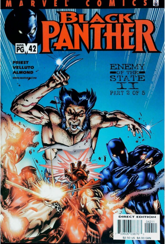 Black Panther #42, vue de l'exemplaire
