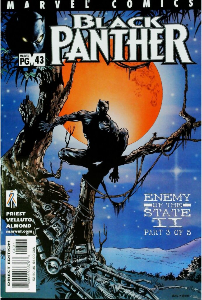 Black Panther #43, vue de l'exemplaire