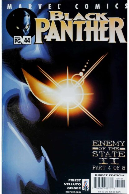 Couverture de BLACK PANTHER (1998) #44 - par Sal Velluto - lecubeacomics.com