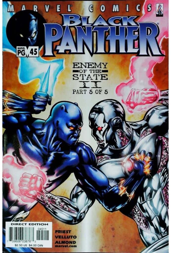 Black Panther #45, vue de l'exemplaire