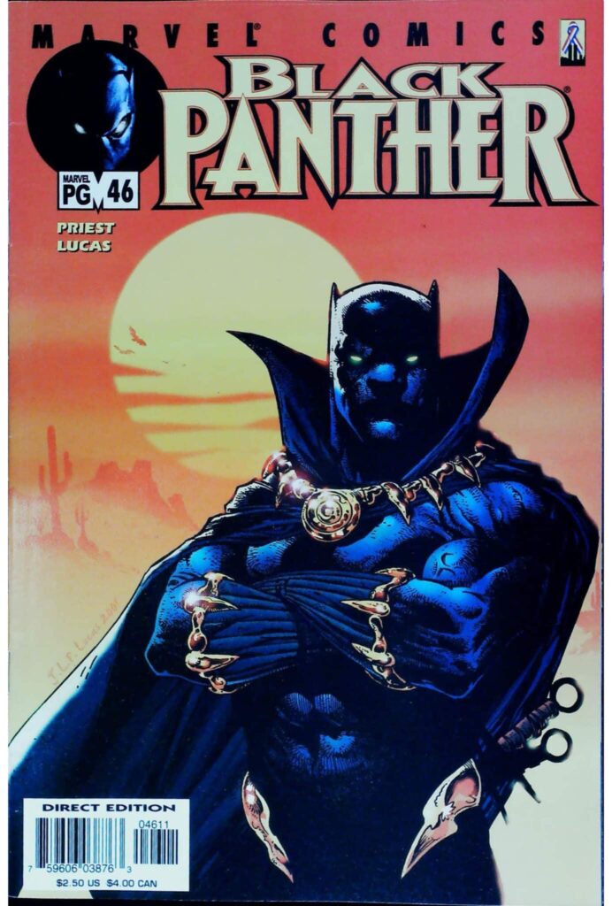 Black Panther #46, vue de l'exemplaire