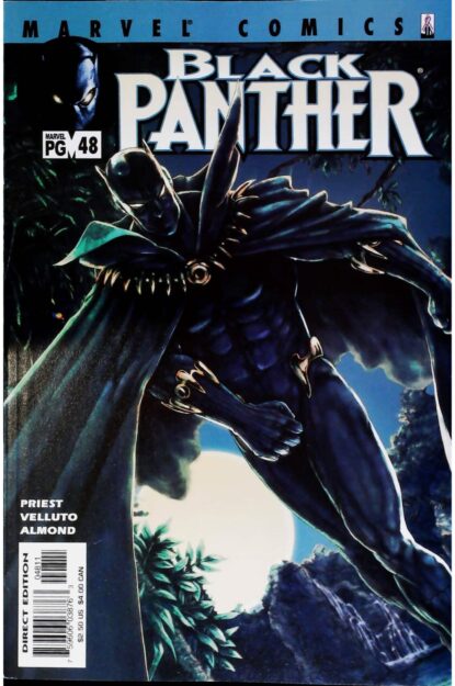 Couverture de BLACK PANTHER (1998) #48 - par Jason Nagasawa - lecubeacomics.com