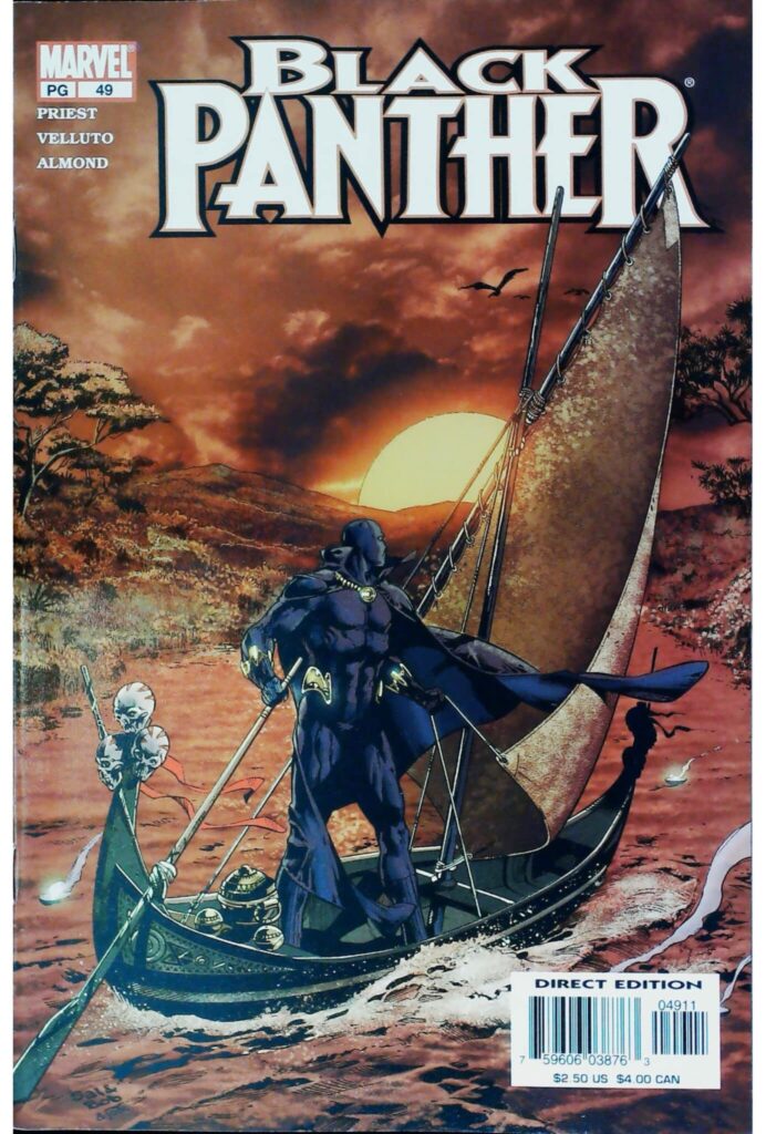 Black Panther #49, vue de l'exemplaire