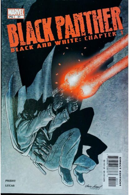 Couverture de BLACK PANTHER (1998) #51 - par Andy Kubert - lecubeacomics.com