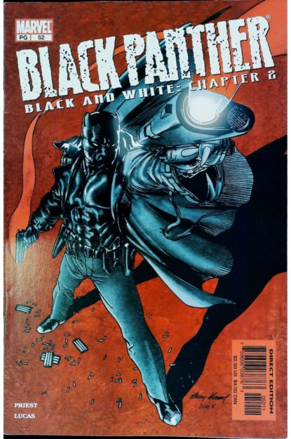 Couverture de BLACK PANTHER (1998) #52 - par Andy Kubert - lecubeacomics.com