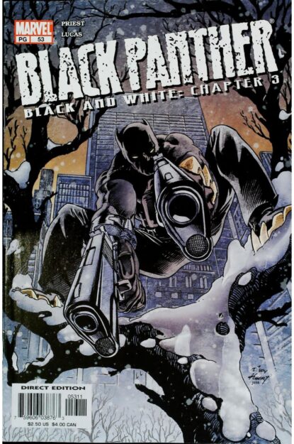 Couverture de BLACK PANTHER (1998) #53 - par Andy Kubert - lecubeacomics.com