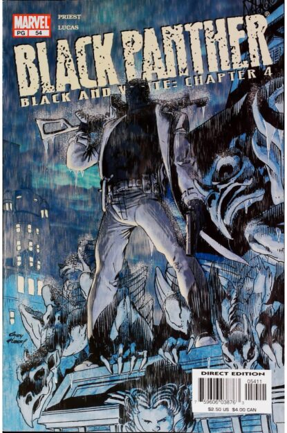 Couverture de BLACK PANTHER (1998) #54 - par Andy Kubert - lecubeacomics.com