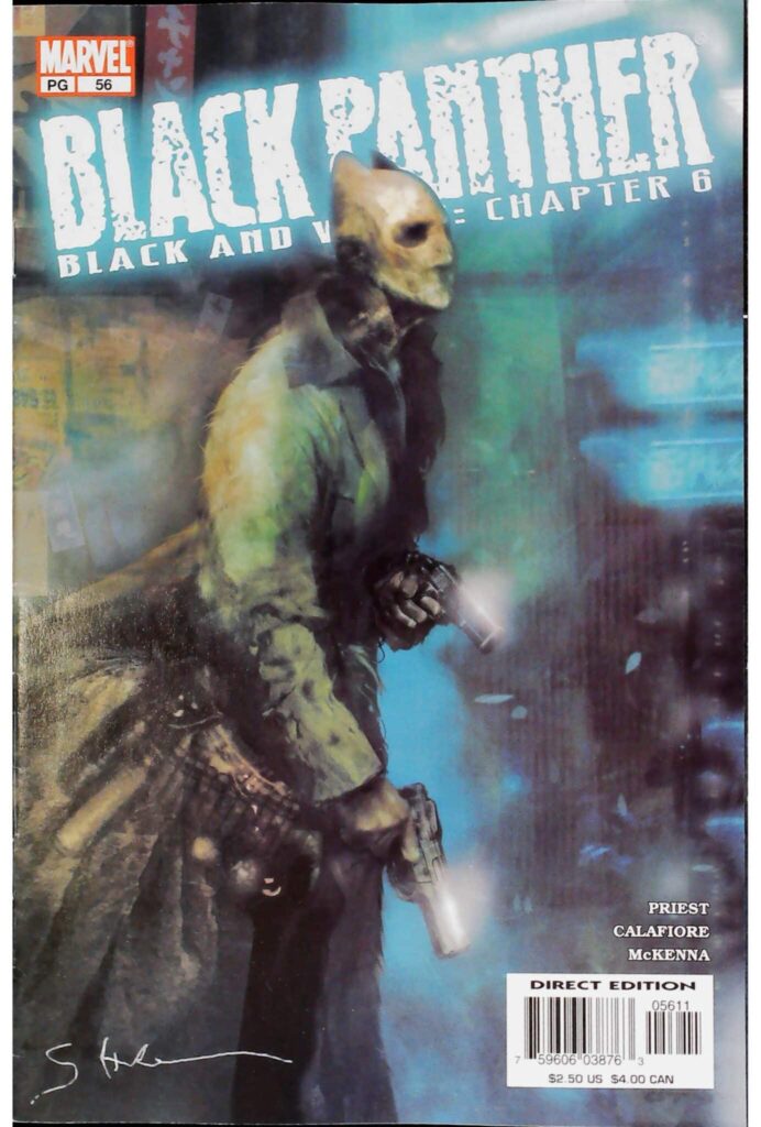 Black Panther #56, vue de l'exemplaire