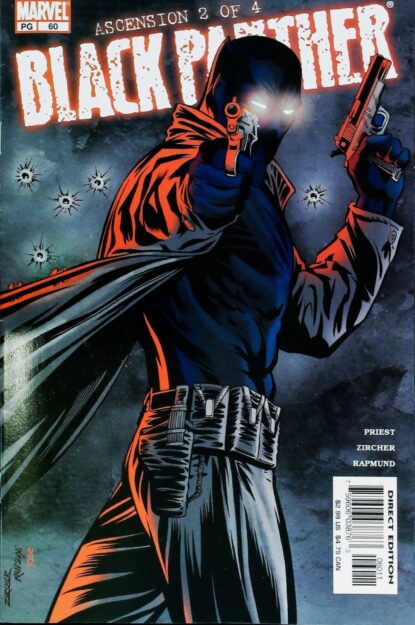 Couverture de BLACK PANTHER (1998) #60 - par Patrick Zircher - lecubeacomics.com