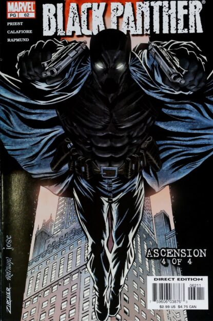 Couverture de BLACK PANTHER (1998) #62 - par Patrick Zircher - lecubeacomics.com