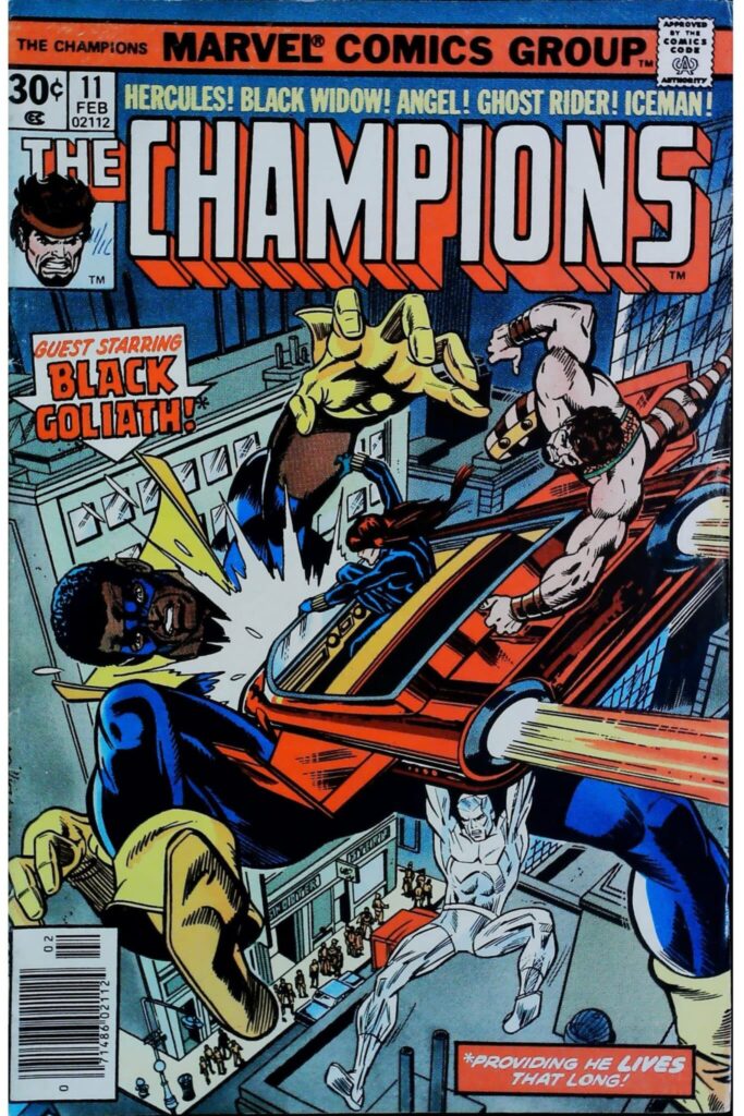 Champions #11, exemplaire FN+ 6.5, recto