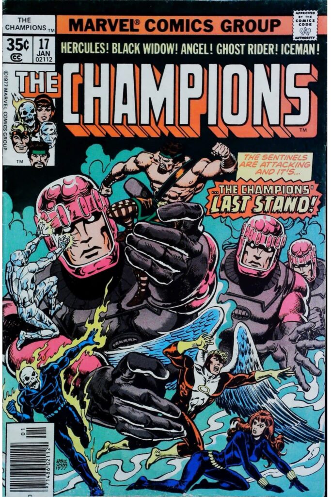 Champions #17, exemplaire VG/FN 5.0, recto