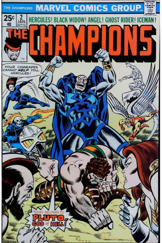 Champions #2, exemplaire FN/VF 7.0, recto