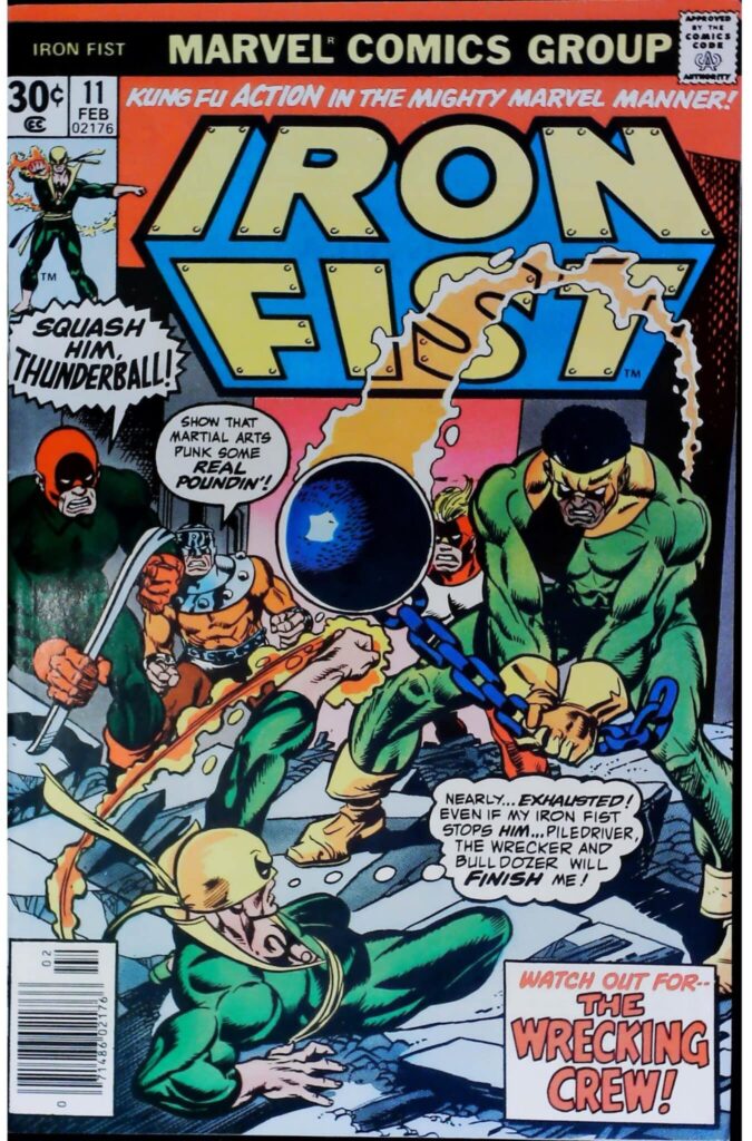Iron Fist #11, exemplaire VF+ 8.5, recto