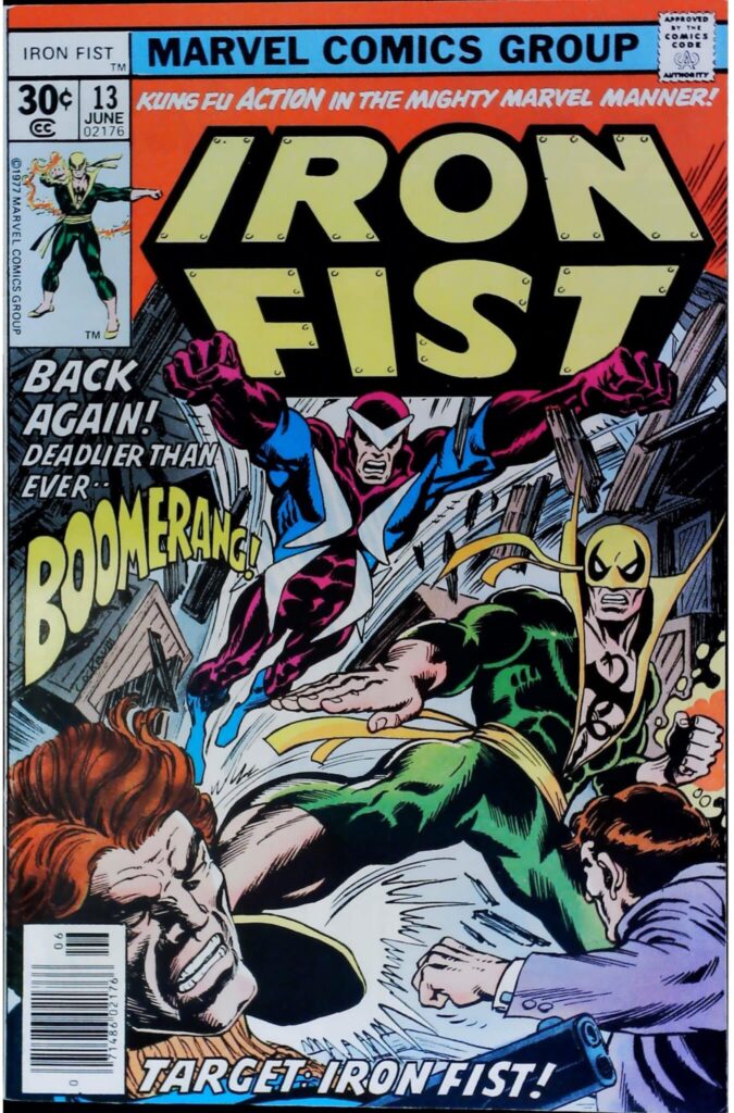 Iron Fist #13, exemplaire VF 8.0, recto