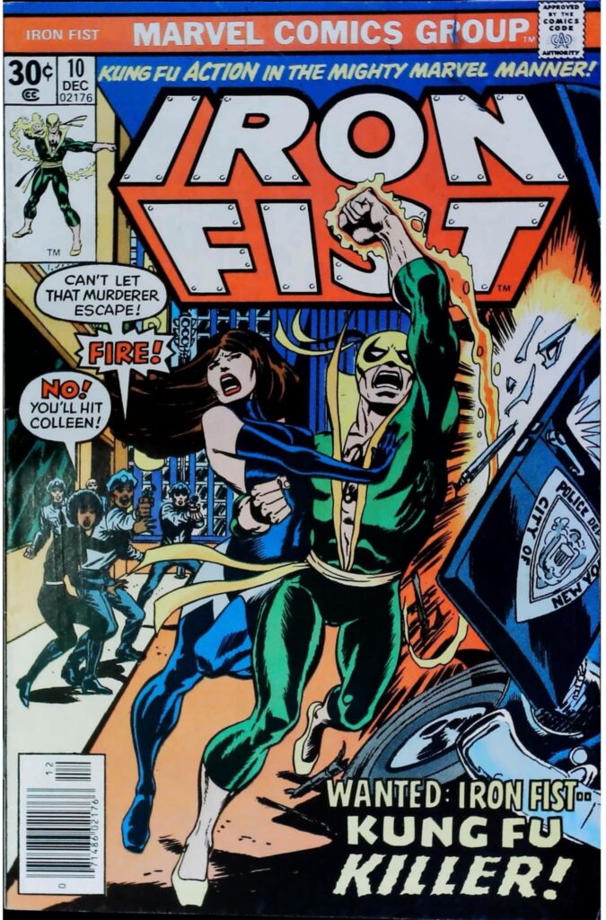 Iron Fist #10, exemplaire VF 8.0, recto