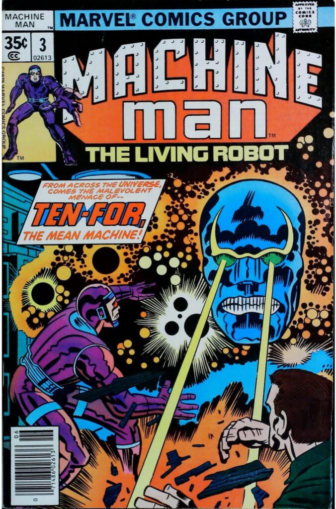 Machine Man #3, exemplaire VF- 7.5, recto
