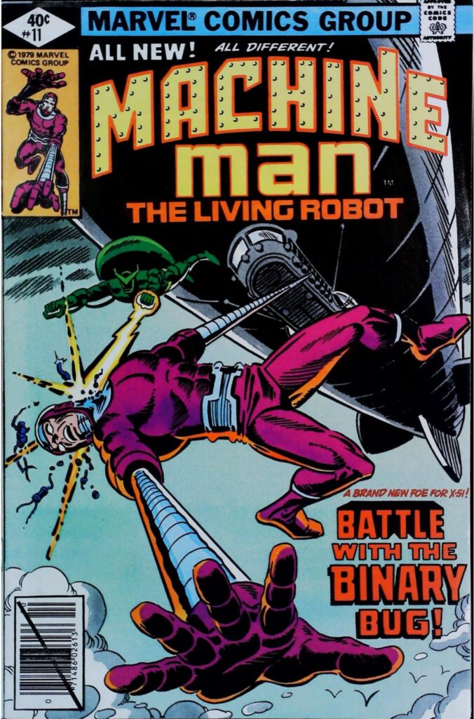 Machine Man #11, exemplaire VF- 7.5, recto