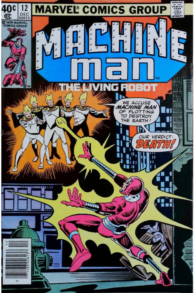 Machine Man #12, exemplaire VF- 7.5, recto