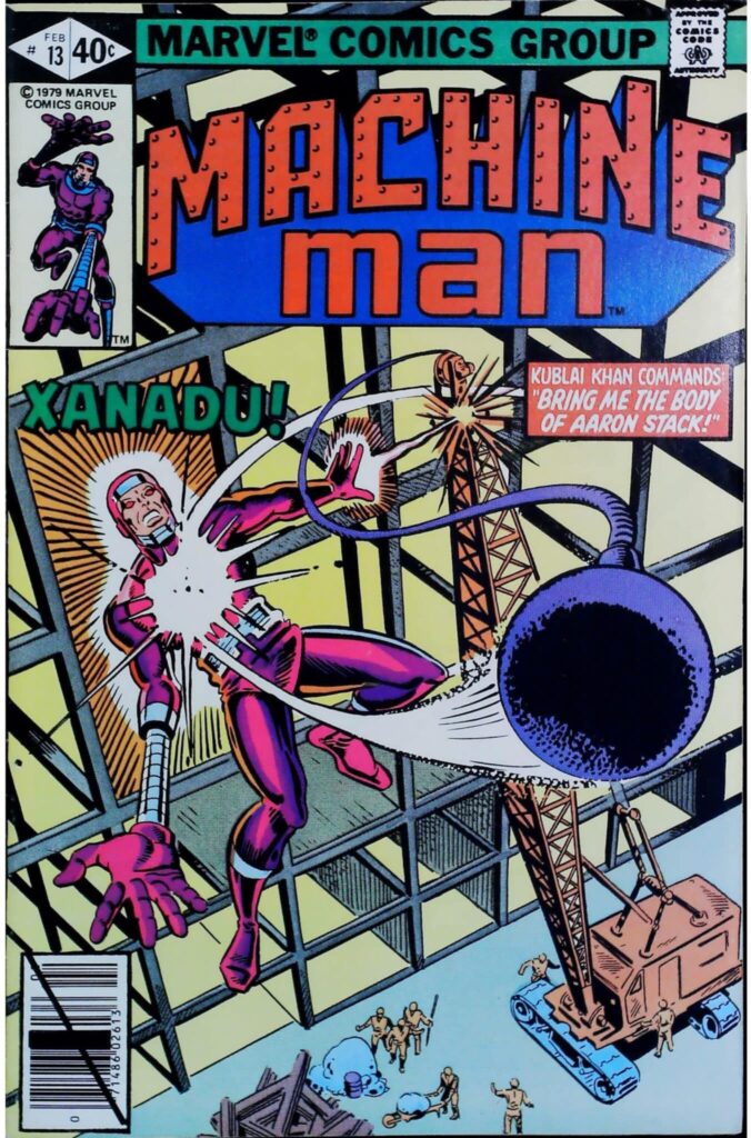 Machine Man #13, vue de l'exemplaire