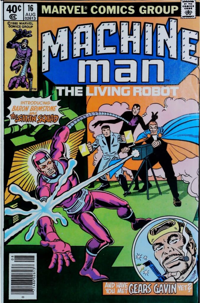 Machine Man #16, exemplaire VF 8.0, recto
