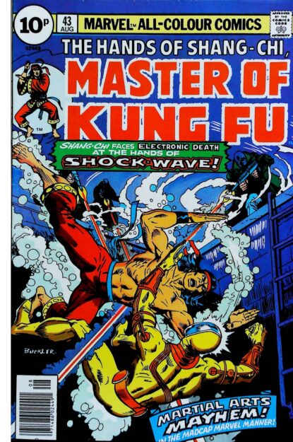 Couverture de MASTER OF KUNG-FU (1974) #43 - par Rich Buckler - lecubeacomics.com