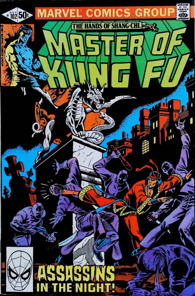 Master Of Kung-Fu #102, vue de l'exemplaire