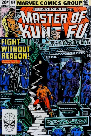 Couverture de MASTER OF KUNG-FU (1974) #104 - par Gene Day - lecubeacomics.com