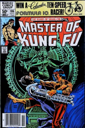 Couverture de MASTER OF KUNG-FU (1974) #106 - par Gene Day - lecubeacomics.com