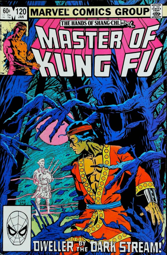 Master Of Kung-Fu #120, vue de l'exemplaire
