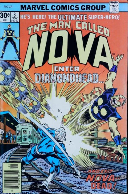NOVA (1976) #3 - Marvel - lecubeacomics.com Couverture de NOVA (1976) #3 - par Ron Wilson - lecubeacomics.com
