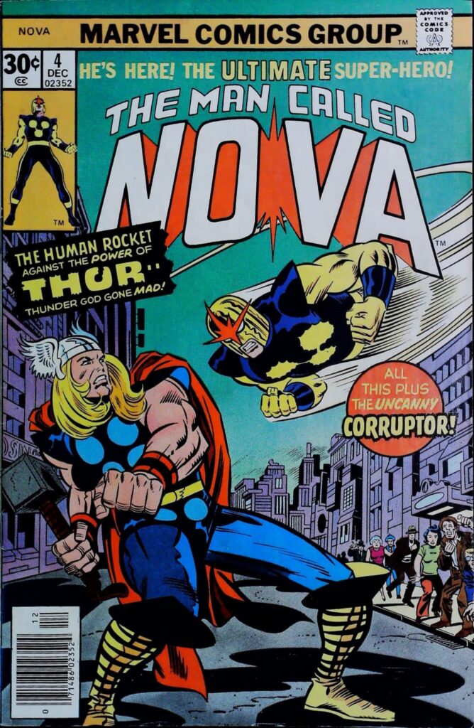 Nova #4, exemplaire FN/VF 7.0, recto