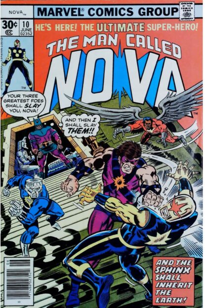 Couverture de NOVA (1976) #10 - par Al Milgrom - lecubeacomics.com
