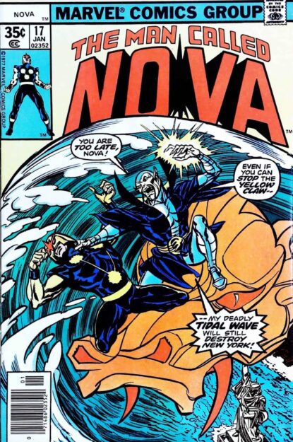 Couverture de NOVA (1976) #17 - par Carmine Infantino - lecubeacomics.com