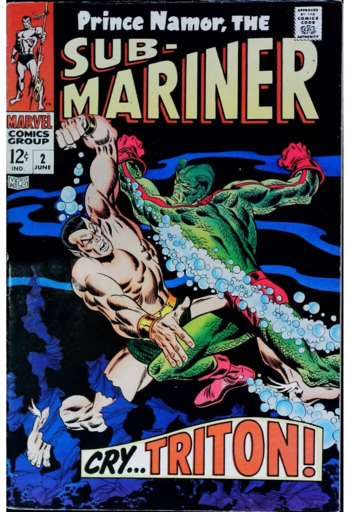 Sub-Mariner #2, vue de l'exemplaire