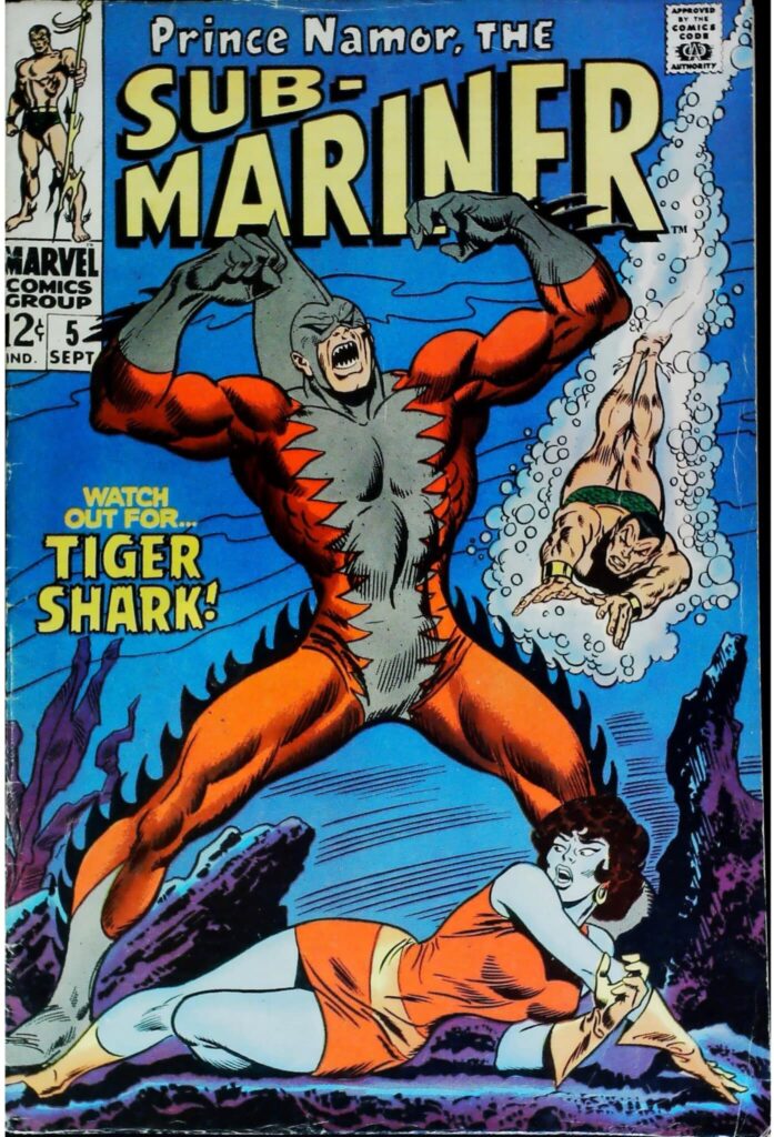 Sub-Mariner #5, vue de l'exemplaire