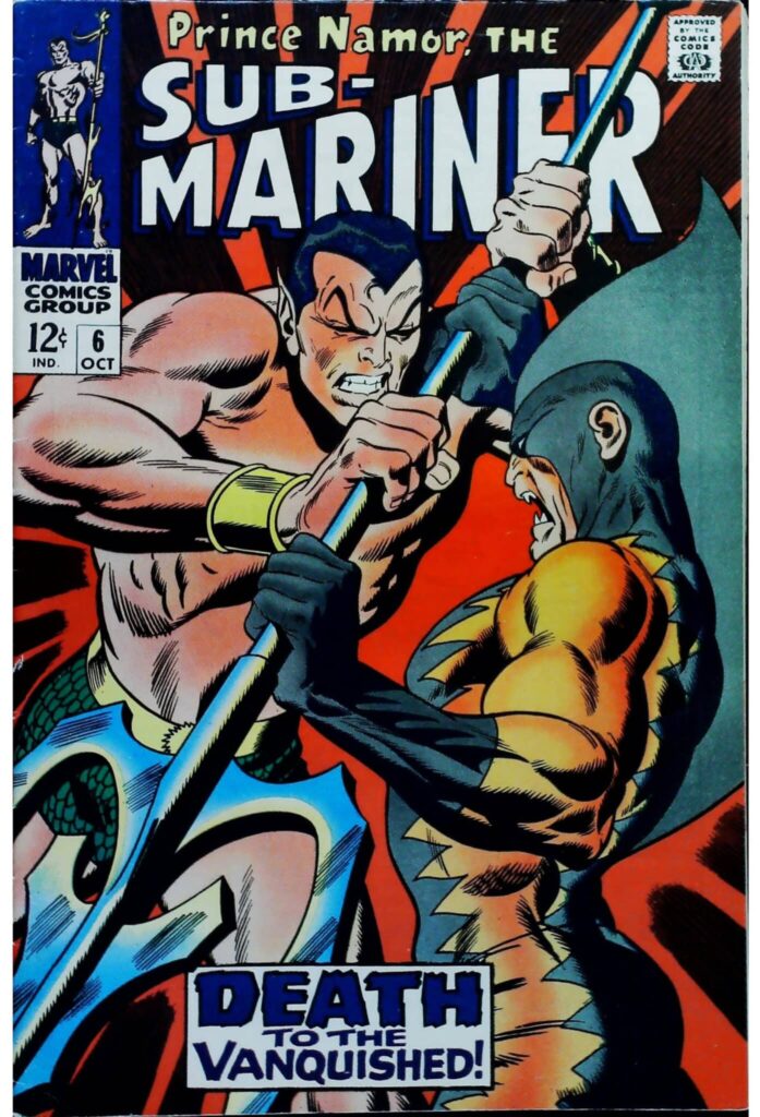 Sub-Mariner #6, vue de l'exemplaire