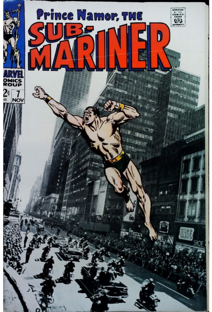 Sub-Mariner #7, vue de l'exemplaire