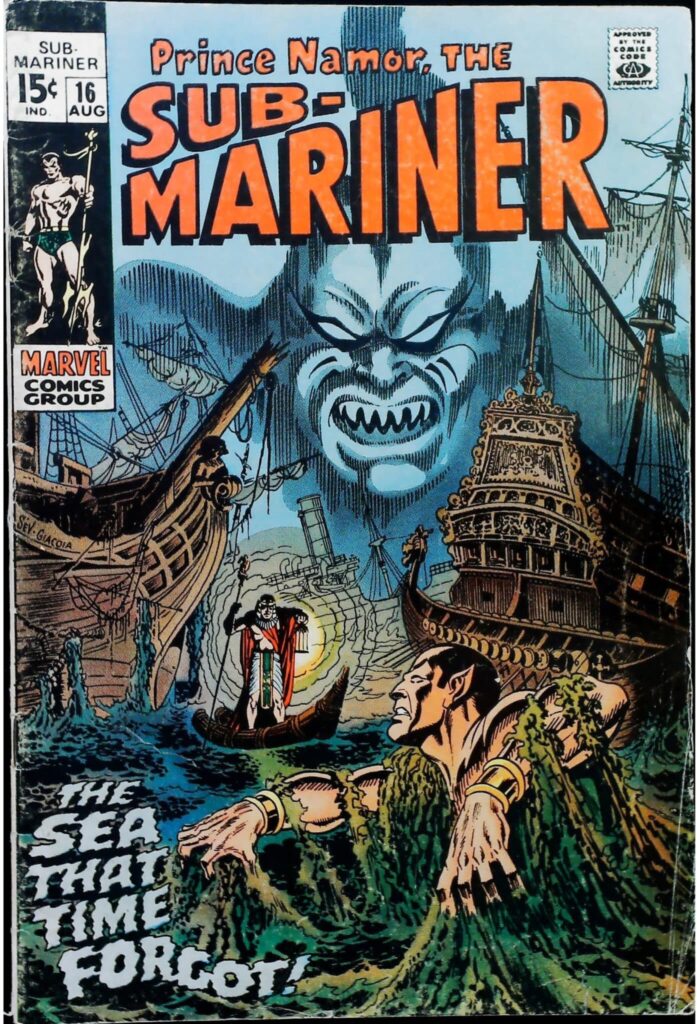 Sub-Mariner #16, vue de l'exemplaire