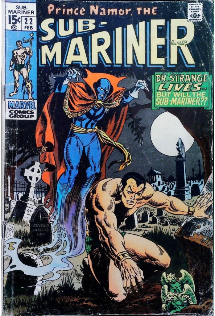 Sub-Mariner #22, vue de l'exemplaire