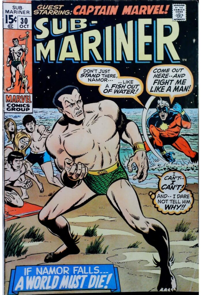 Sub-Mariner #30, vue de l'exemplaire