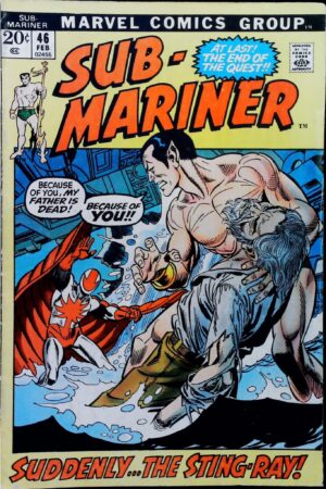 SUB MARINER (1968) #46 Marvel lecubeacomics.com